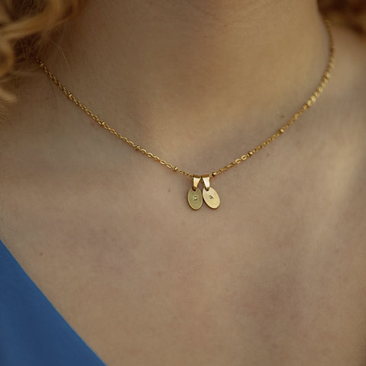 Sacrés'nous | Collier initiales 💌