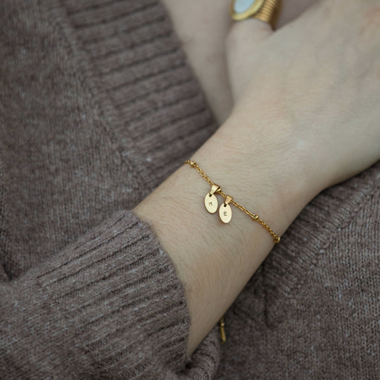 Sacrés'nous | Bracelet initiales 💌