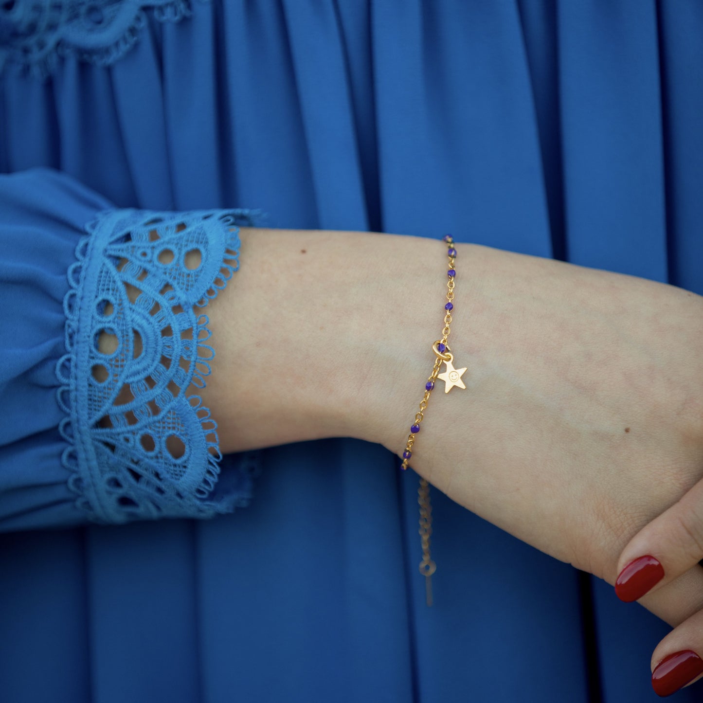 Ma Jolie Étoile | Bracelet Initiale ⭐